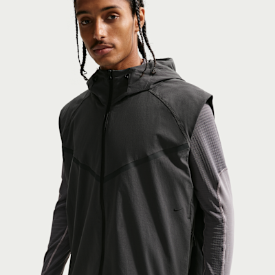 ナイキ ジャケット NIKE SF Windrunner Vest Black Nike Tech Men's Dri-FIT Woven Windrunner Vest. Nike.com